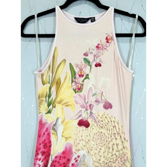 Ted Baker Julee Midi Dress in Encyclopedia Floral Print $193 - Picture 7 of 15